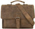 Harold's Antik Casual Briefcase (261903-05) taupe