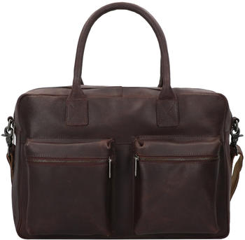 Burkely Vintage Alex Briefcase (792022-20) dark brown