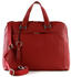 Leonhard Heyden Montpellier Zipped Briefcase 2 Compartments Red
