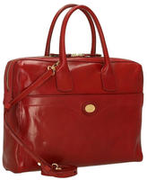 The Bridge Aktentasche Leder 35 cm Laptopfach braun