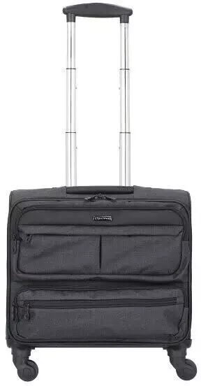 Lightpak Ronney 4-Wheel Businesstrolley anthracite (46144)
