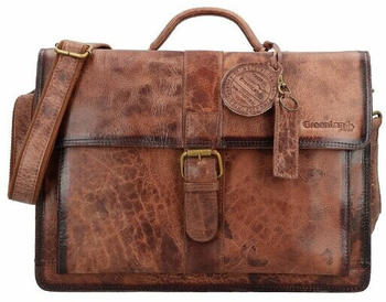 Greenland Mascu & Line Briefcase brown (4005-brown)