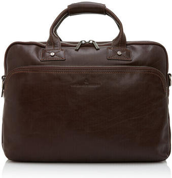 Castelijn & Beerens Firenze Briefcase mocca (60-9473-MO)