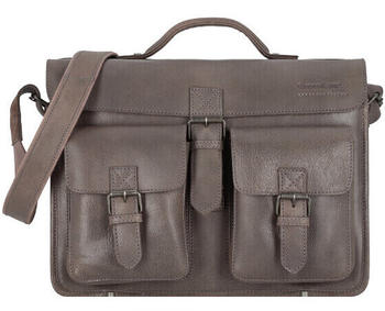 Greenland Nature Briefcase grey (1100-28)