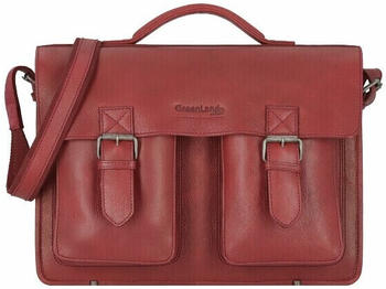 Greenland Nature Briefcase bordeaux (1102-27)