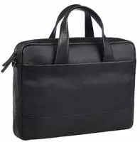 Leonhard Heyden Hamburg Aktentasche 38 cm Laptopfach schwarz