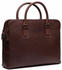 The Chesterfield Brand Wax Pull Up Cameron Briefcase brown (C40-1087-01)