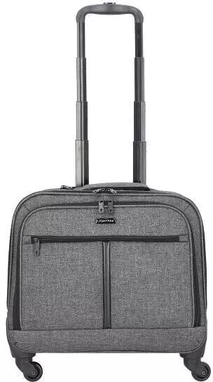 Lightpak Phoenix 4-Wheel Businesstrolley grey (46133)