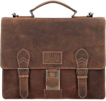 Klondike 1896 Liam Briefcase dark brown (KD1132-03)