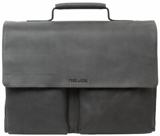 Alassio Pride and Soul District Gusset Briefcase grey (47260)
