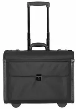 d & n Business & Travel 2 Wheel Pilot Case black (2893-01)