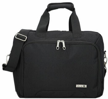 d & n Bags & More Gusset Briefcase black (6316-01)