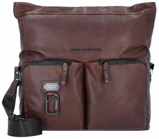 Piquadro Harper Laptop Shoulder Bag dark brown (CA5684AP-TM)