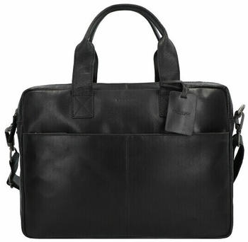 Burkely Vintage Jesse Gusset Briefcase black (798022-10)