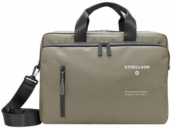 Strellson Stockwell 2.0 Charles Gusset Briefcase khaki (4010003048-603)
