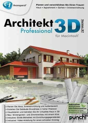 Avanquest Architekt 3D X7 Professional (DE) (Mac)
