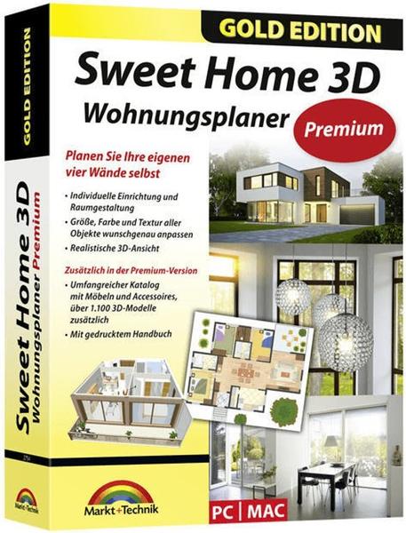 Markt+Technik Sweet Home 3D Wohnungsplaner Premium