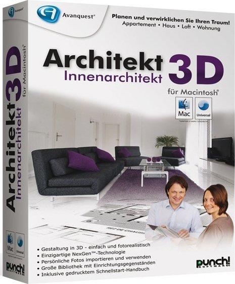 Avanquest Architekt 3D Innenarchitekt (Mac) (DE)