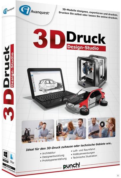 punch! Software 3D-Druck Design-Studio