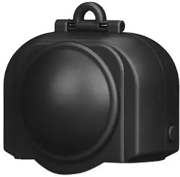 Wigento Objektivschutzkappe für Insta360 X5, schwarz (880631)