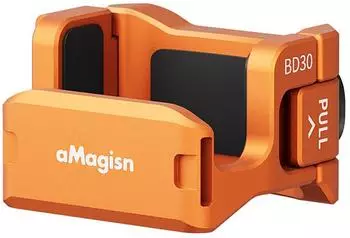 Wigento Aluminium Quick Release Mount für DJI Osmo Pocket 4/3, orange (880759)