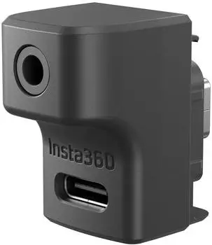 Insta360 Mikrofonadapter 3,5mm Klinke auf USB-C, f&uuml;r Ace Pro 2/Ace Pro/Ace (CINSAAX)