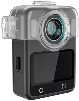 Wigento Dual-Lens Schutzabdeckung für DJI Osmo 360, transparent (880722)