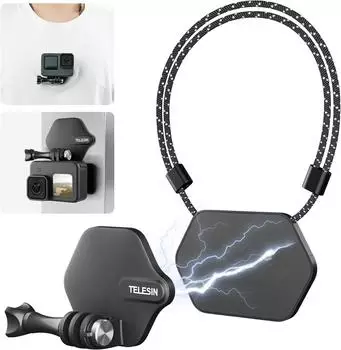 TELESIN Magnetisches Schnellmontage-Kit für Actionkameras (TE-MMK-001)