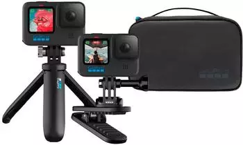 GoPro Travel Kit (Magnetic Swivel Clip, Shorty, Compact Case) (AKTTR-002-VN)