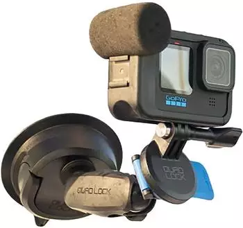 Quad Lock Action Cam Adapter, schwarz (QLA-ACA)