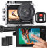 Exprotrek UHD 4K Action Camera mit dualem Display Single