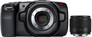 Blackmagic Pocket Cinema Camera 4K + Panasonic Lumix G 25mm f1.7