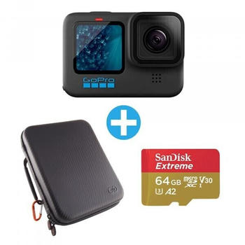 GoPro HERO11 Black + Case + 64GB microSD