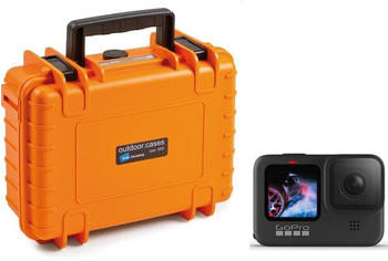 GoPro HERO9 Black + B&W Case Typ 3000 orange