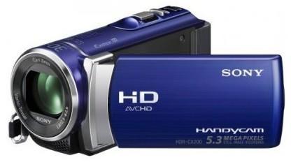 Sony HDR-CX200EL Blau