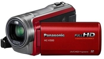 Panasonic HC-V500MEG rot
