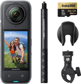 Insta360 X4 Motorrad-Bundle + 256GB microSD