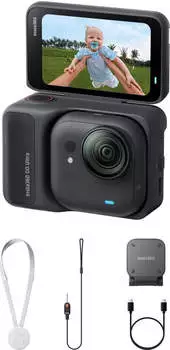 Insta360 GO 3 Ultra Standard Bundle Midnight Black