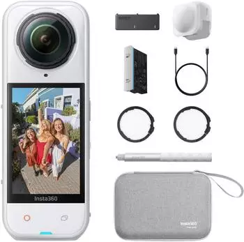 Insta360 X5 Essential Pack Satin White