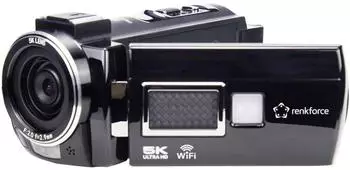 Renkforce RF-DV-200 Camcorder 5K, 8MP, CMOS-Sensor (RF-DV-200)