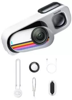 Insta360 GO 3S (einzeln) 128GB wei&szlig; Retro Bundle (Special Edition)