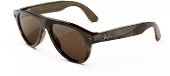 Ray-Ban Meta (Gen 3) Aviator RW4016 Shiny Havana Clear to Brown Transitions