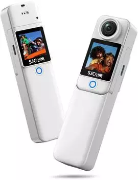 SJCAM C300 Action-Cam 4K 20MP Dual-Touchscreen, weiß (C300)