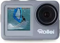 Rollei 9s Plus Action-Cam, wasserdicht bis 7 m, 4K/60fps, 10MP, 114&deg; Weitwinkel