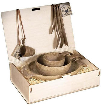 Kupilka Premium Geschirrset, L, braun