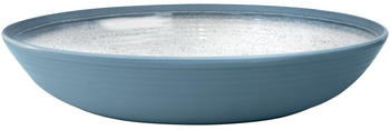 Brunner Outdoor Oval bowl Tuscany Servierschale, 33x23xH7cm, Melamin, blau