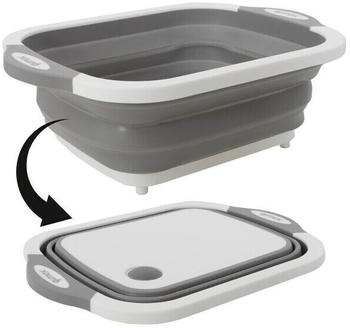Gimex 2-in-1 Waschschüssel, grau