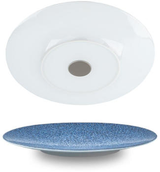 Silwy Magnet Teller, 2 Stück, Porzellan, Ø28cm, ocean