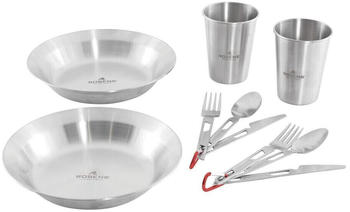 Robens Sierra Stahl Geschirrset, 10-teilig, silber Robens Sierra Stahl Geschirrset, 10-teilig, silber