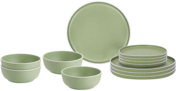 Brunner Outdoor Dolomit Geschirrset, 12-teilig, grün